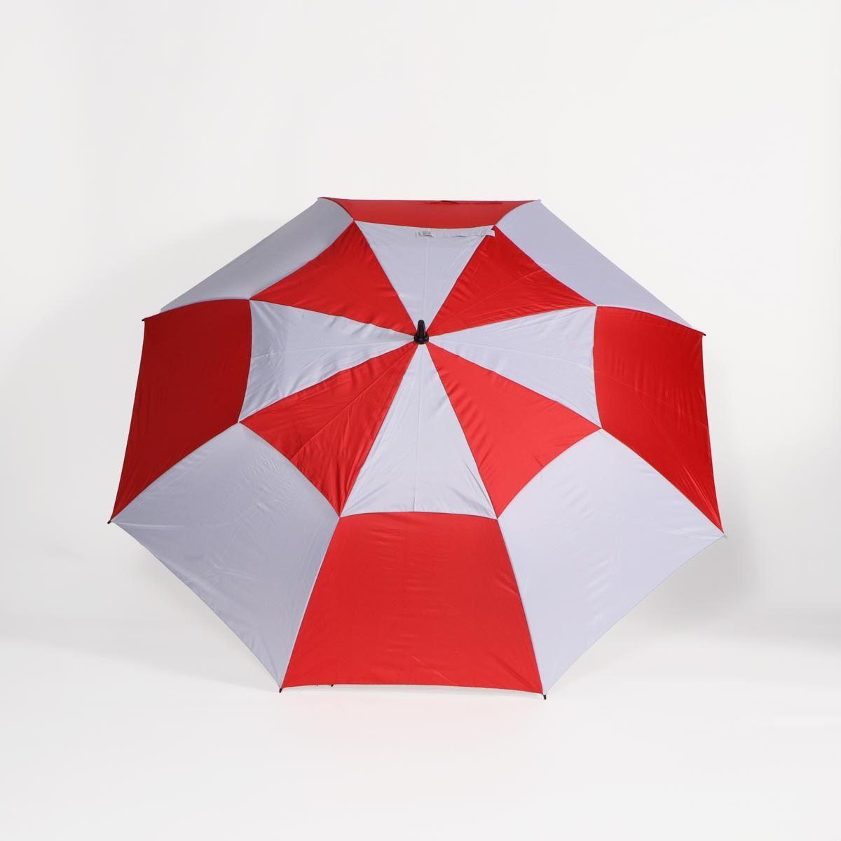 Paragua Golf Tiger Blanco con Rojo wind&water proof filtro uv d146 cm-0