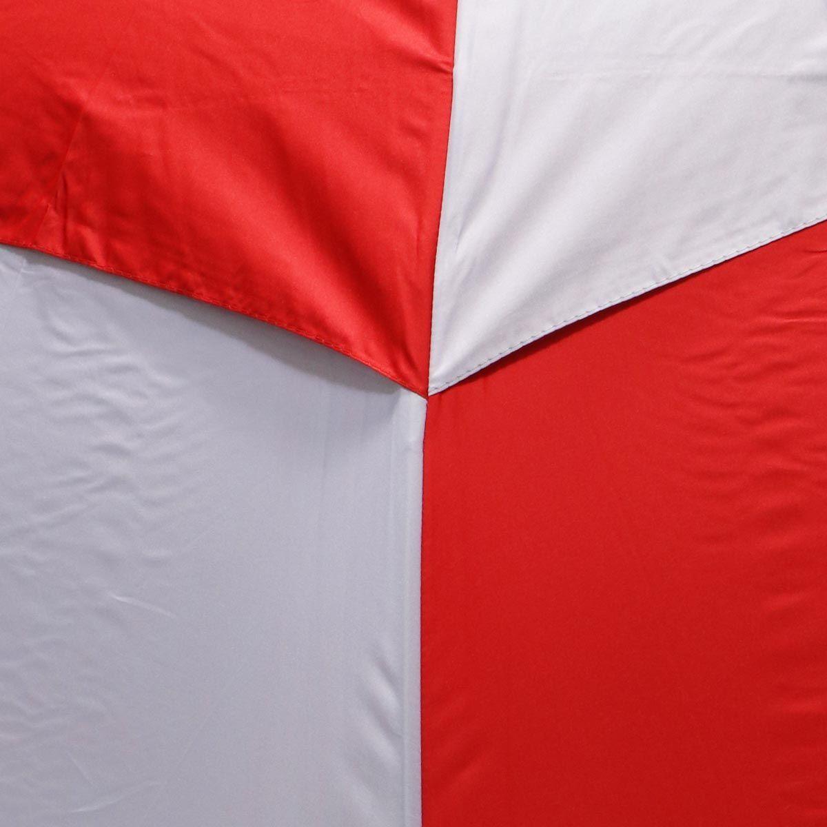 Paragua Golf Tiger Blanco con Rojo wind&water proof filtro uv d146 cm-7