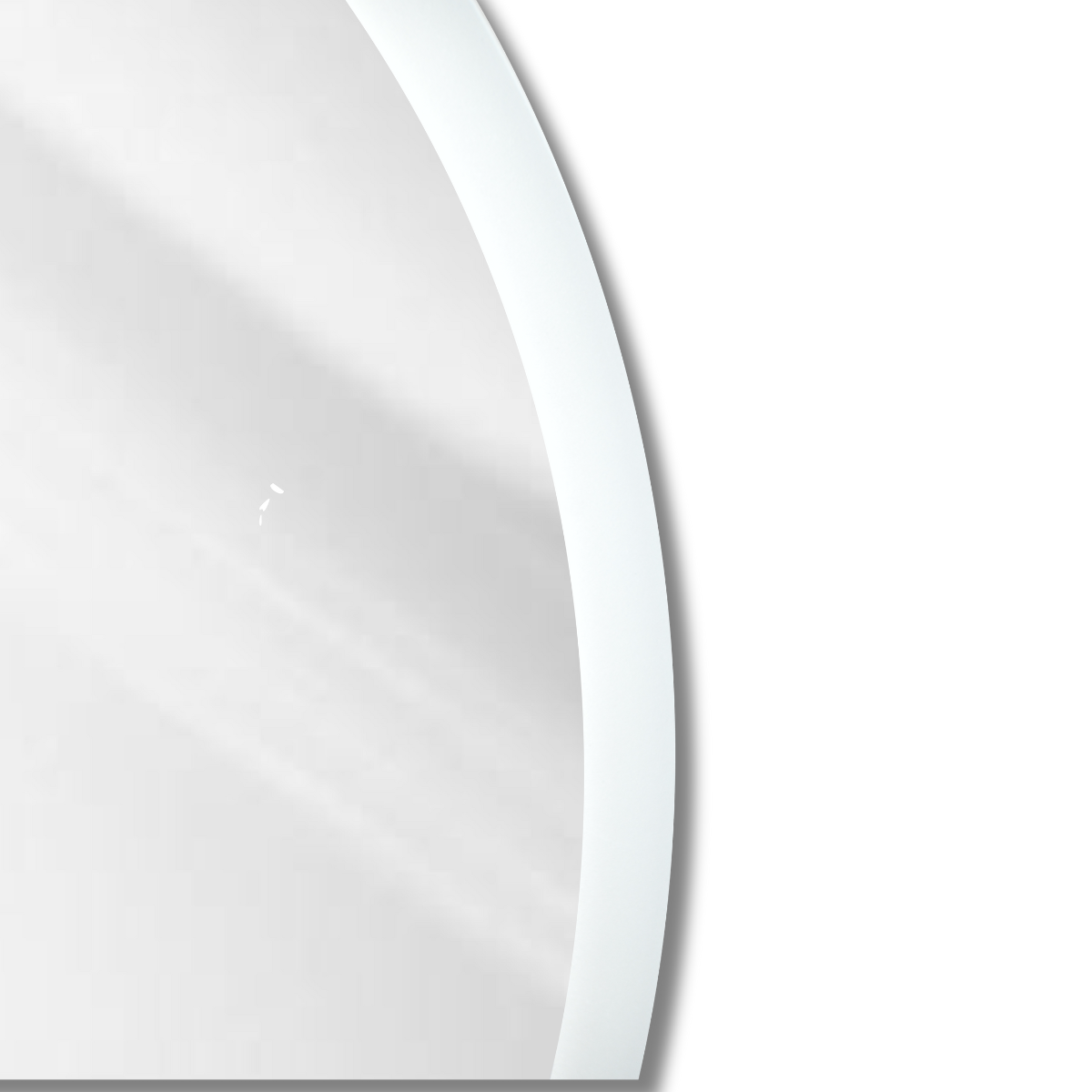 Espejo Redondo LED con Sensor Tactil 60 cm Luz Blanca-2