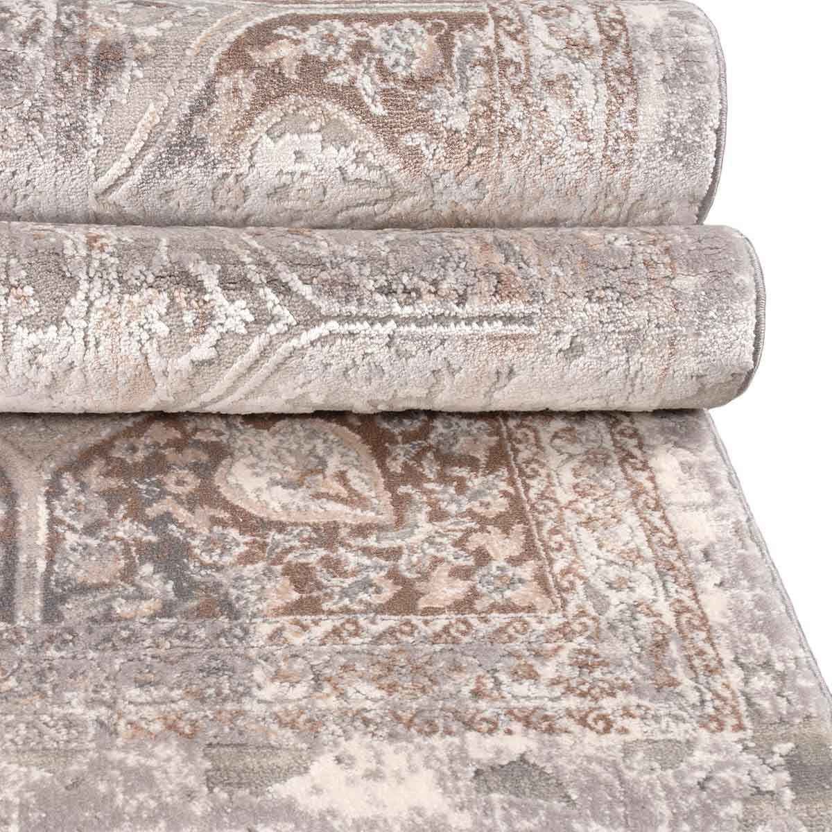 Alfombra Turca Modern04 Rectangular Poliéster Beige 200 x 290 cm-2