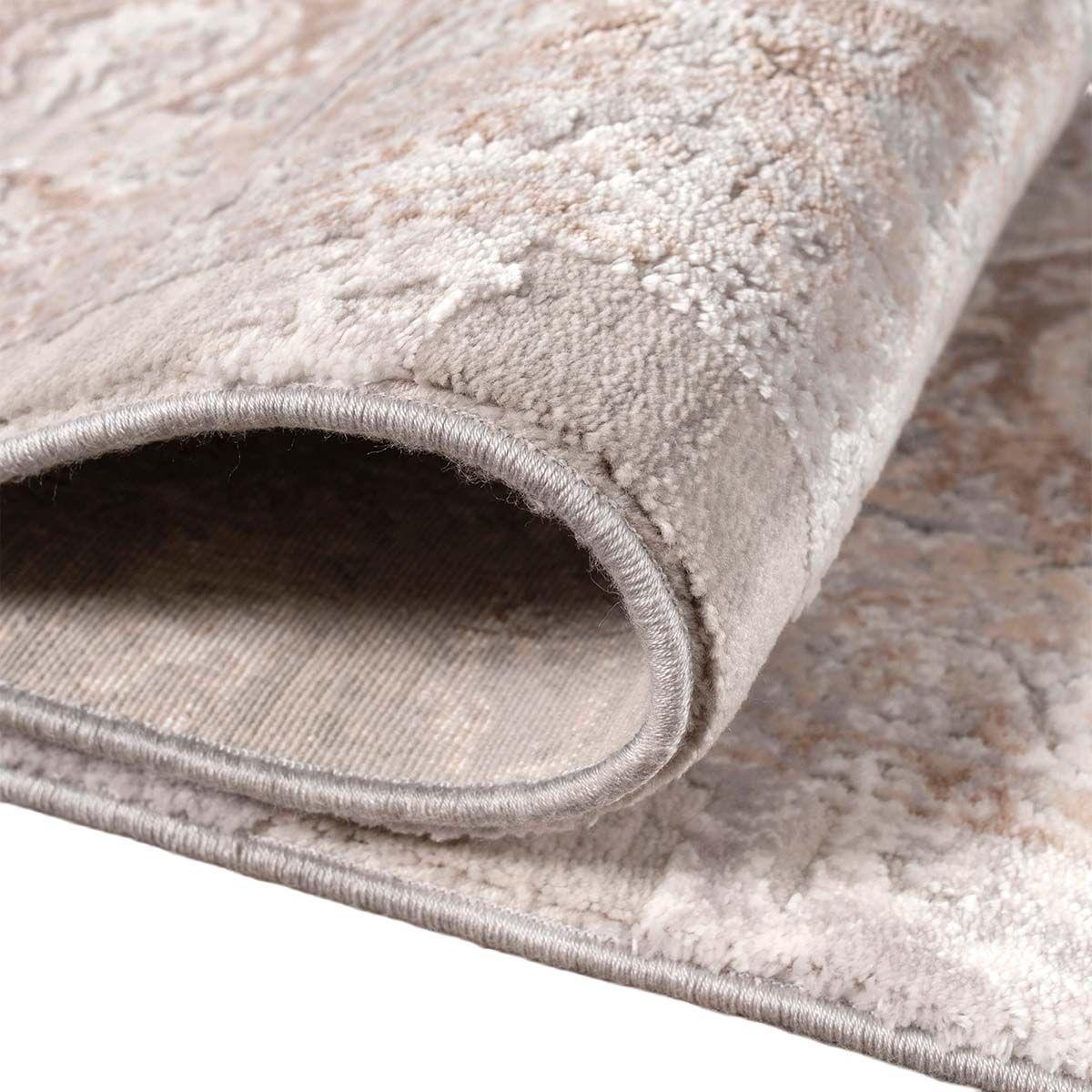 Alfombra Turca Modern04 Rectangular Poliéster Beige 200 x 290 cm-3