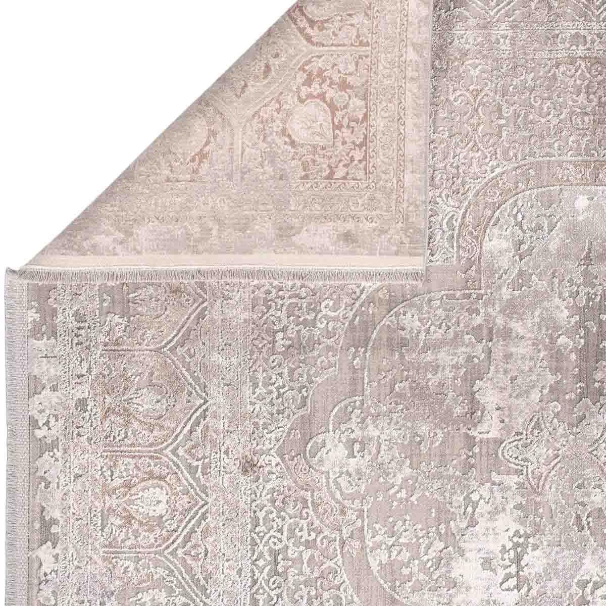 Alfombra Turca Modern04 Rectangular Poliéster Beige 200 x 290 cm-4