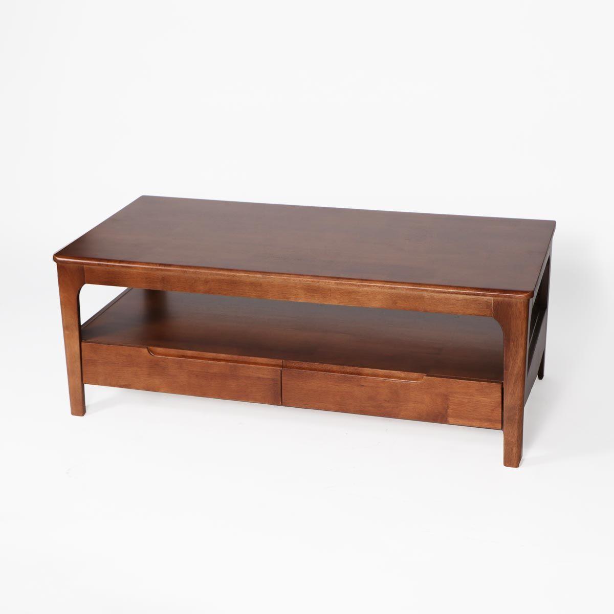 Mesa de centro Liverpool madera de caucho 120 x 60 x 45 cm-2