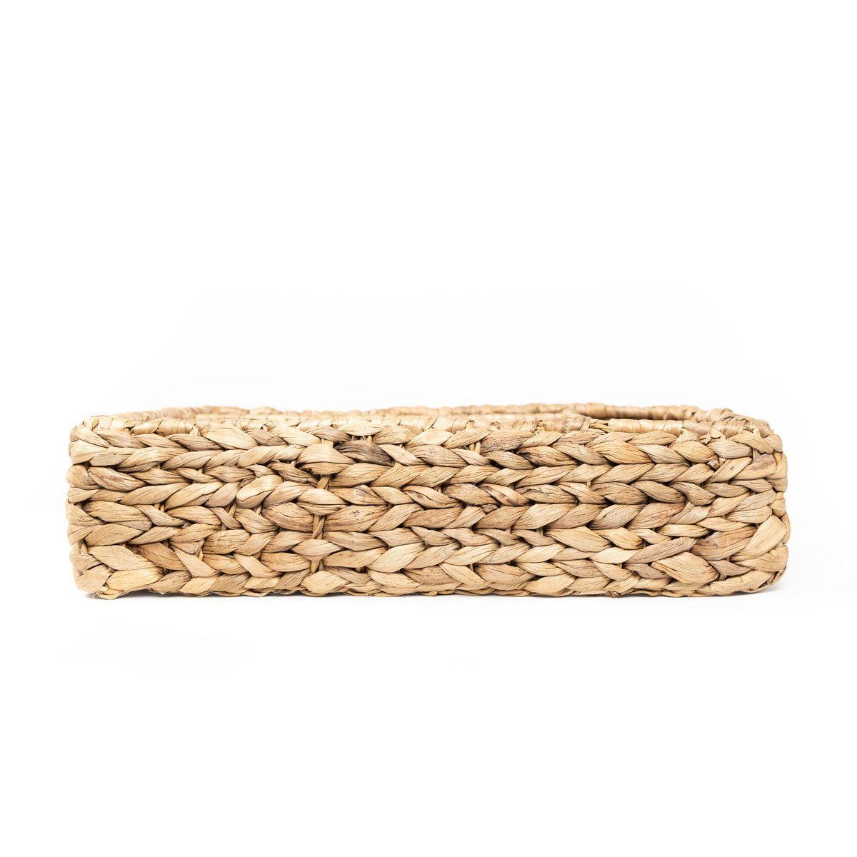 Canasto porta-cubiertos Jacinto de fibra rectangular 40 x 27 x 10cm-4