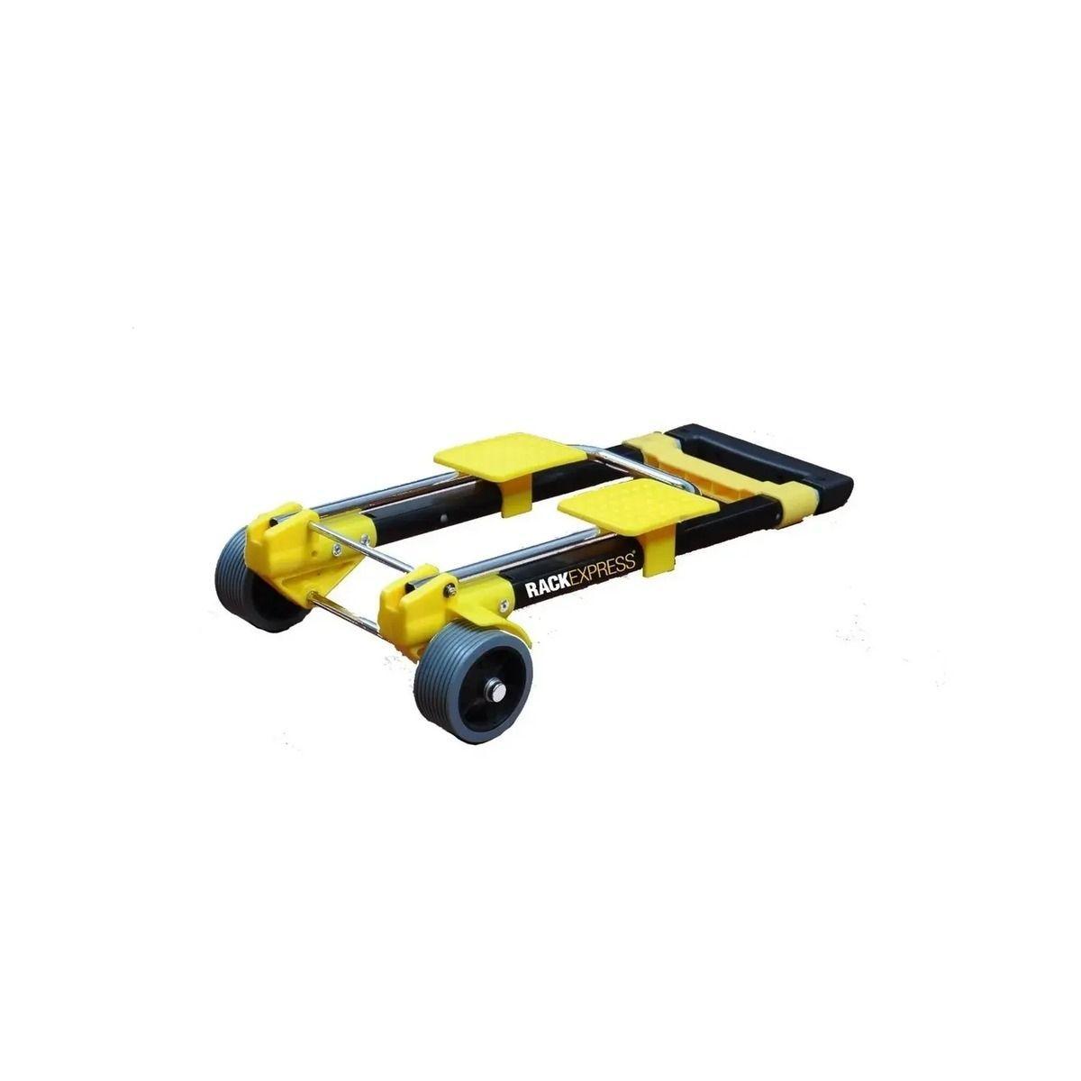 Mini Carro de Carga Plegable con Ruedas y Mango Extensible 30 kg-2
