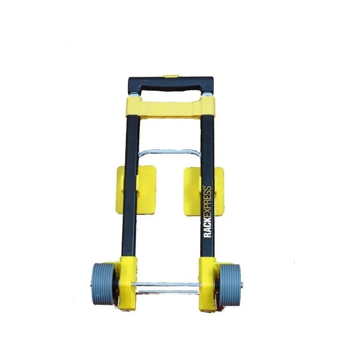 Mini Carro de Carga Plegable con Ruedas y Mango Extensible 30 kg-5