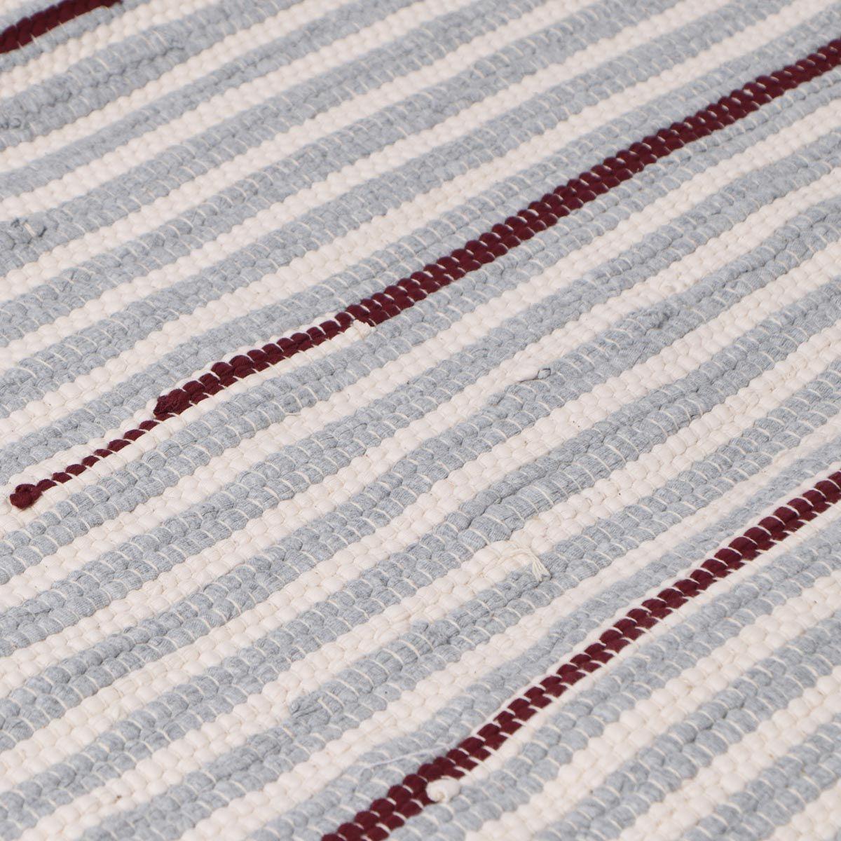 Alfombra Janika de yute y algodón 120x170cm-3