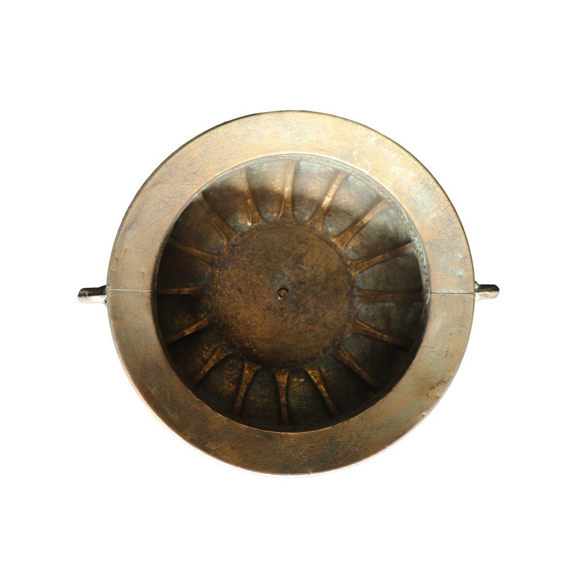 COPÓN JACQUES DORADO DECORATIVO EN POLIRESINA 36 × 30 × 23 CM-2