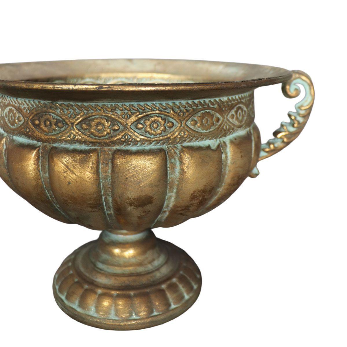 COPÓN JACQUES DORADO DECORATIVO EN POLIRESINA 36 × 30 × 23 CM-3