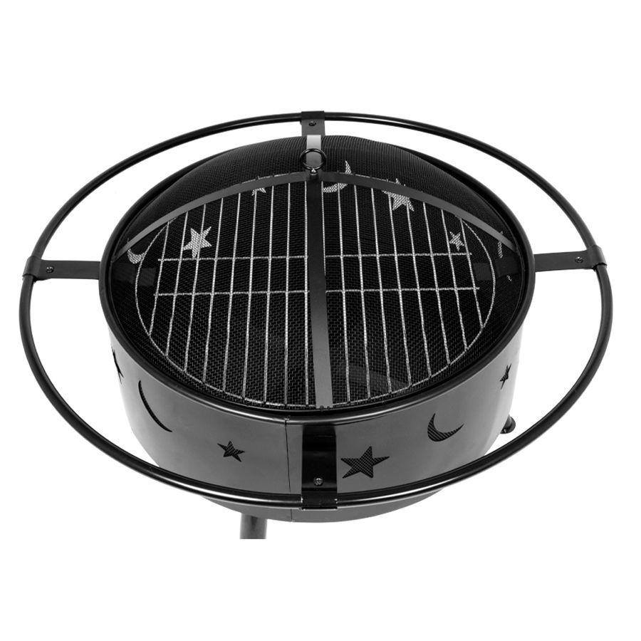 Brasero Parrilla Centauro para Leña o Carbón-4