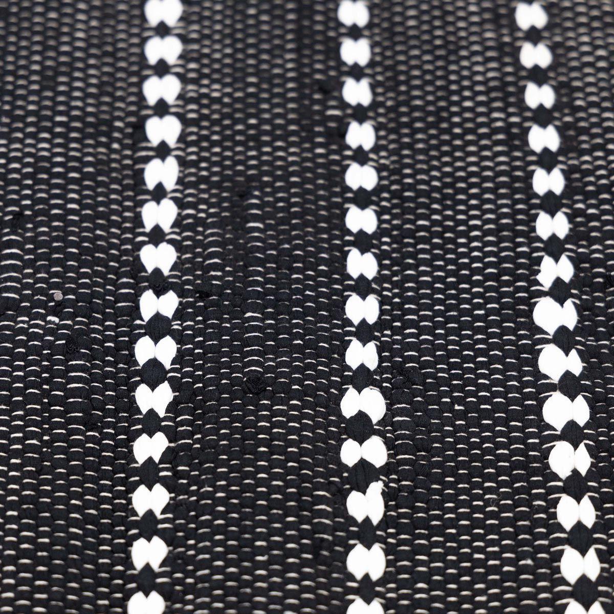 Bajada de cama Jambi de yute y algodón 60x90 cm-5