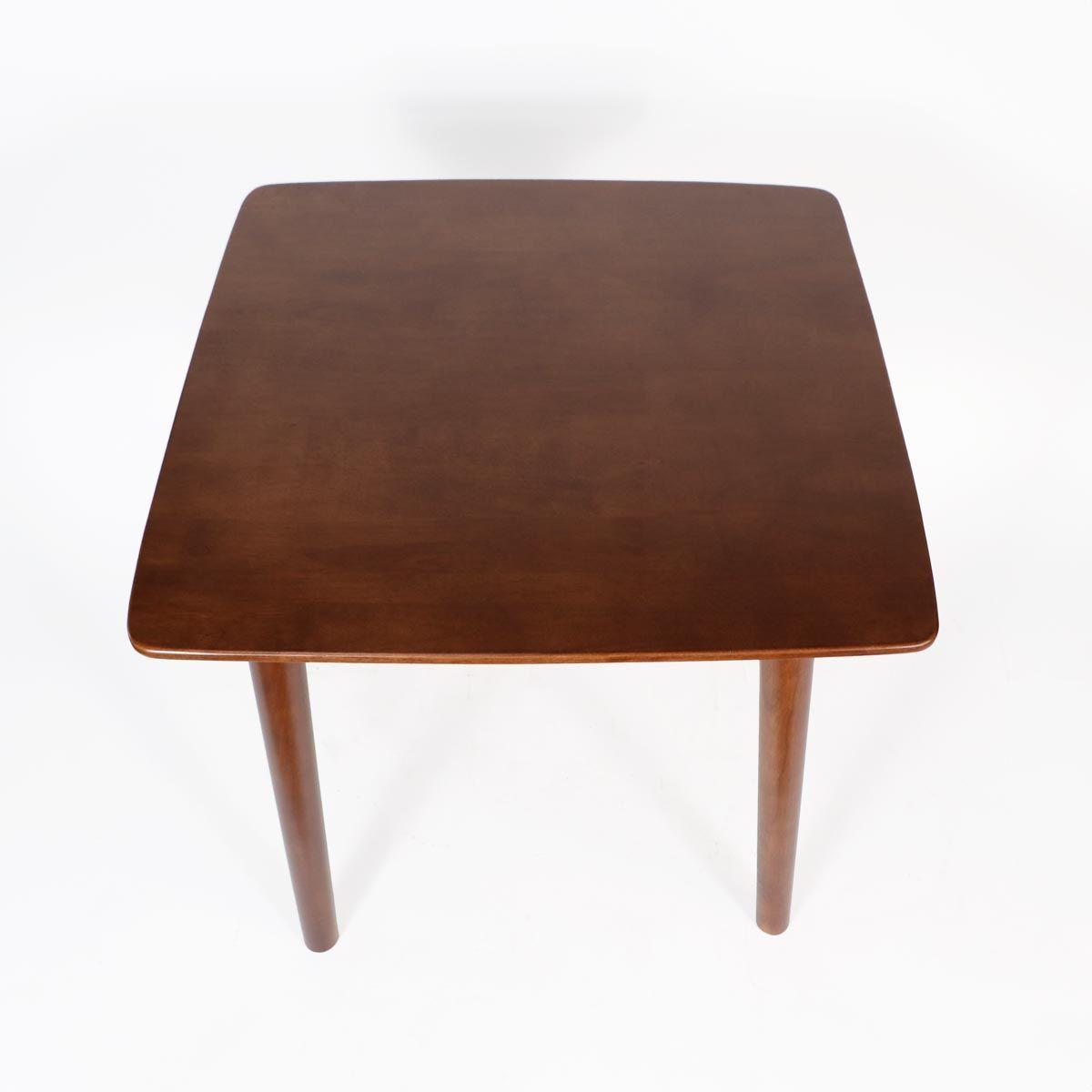 Mesa Preston madera de caucho 80 x 80 x 74 cm-2