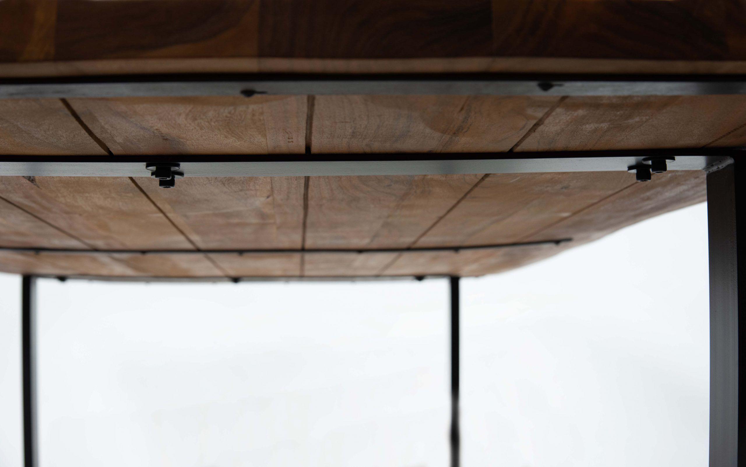 Mesa de comedor Acacia Live Edge 240x120x77cm-4