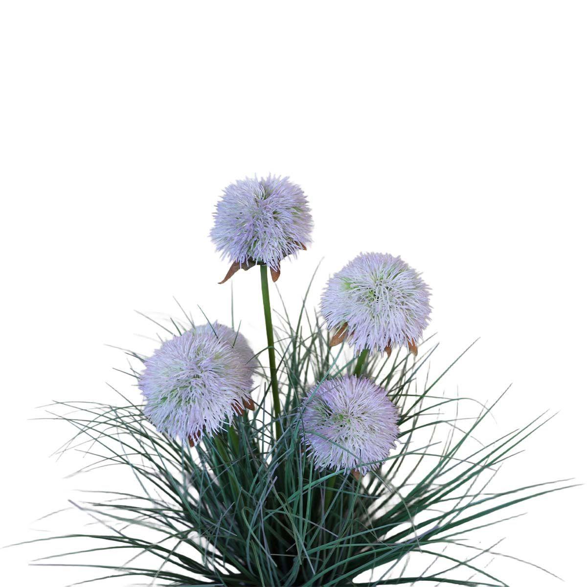 Grass Sunflower Flor del Sol con Macetero 56 cm de Altura-3