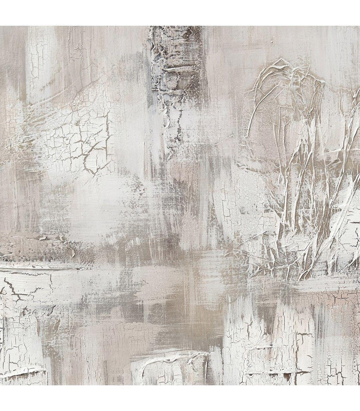 Cuadro Decorativo Canvas Pintado a Mano Marco Dorado 100x100 cm / -3