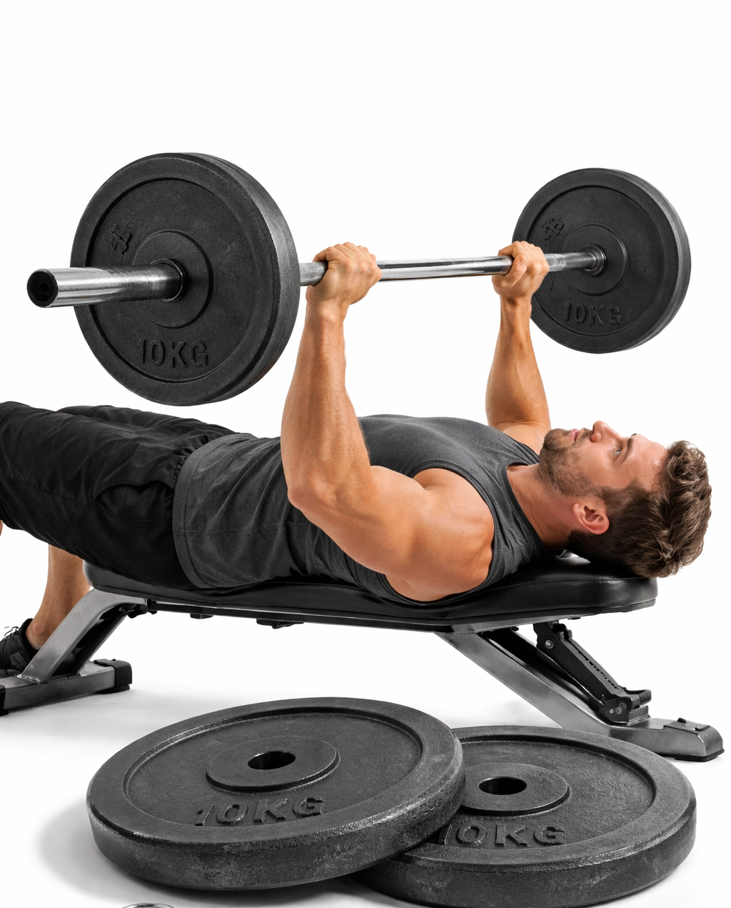 Disco para Pesas 10 kg – Acero de Alta Resistencia -1