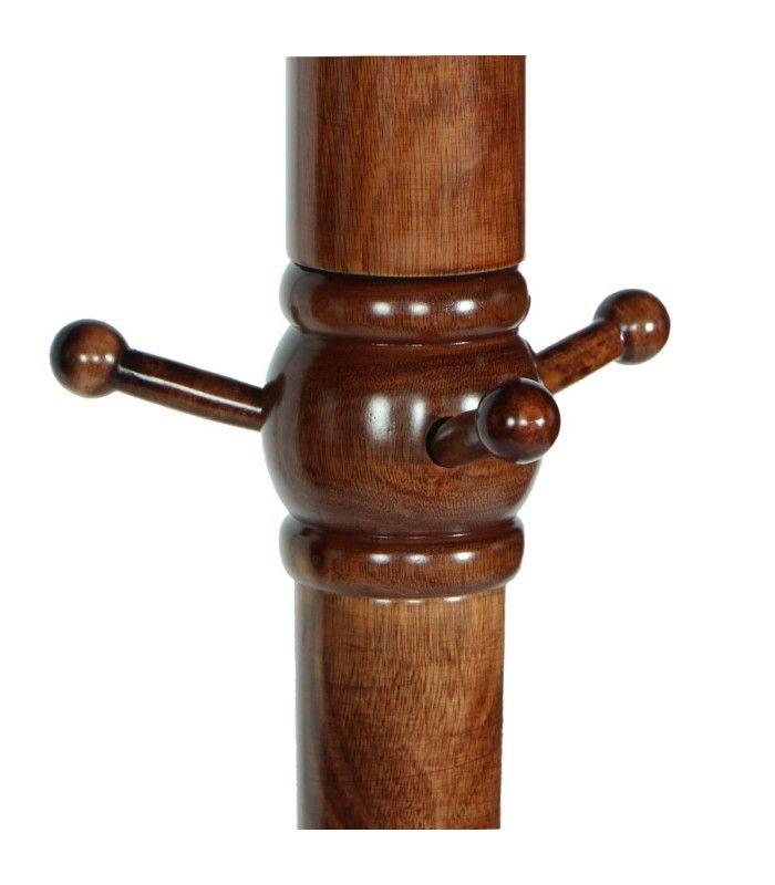 Colgador de pedestal Bangkok de madera de caucho Tailandés-2