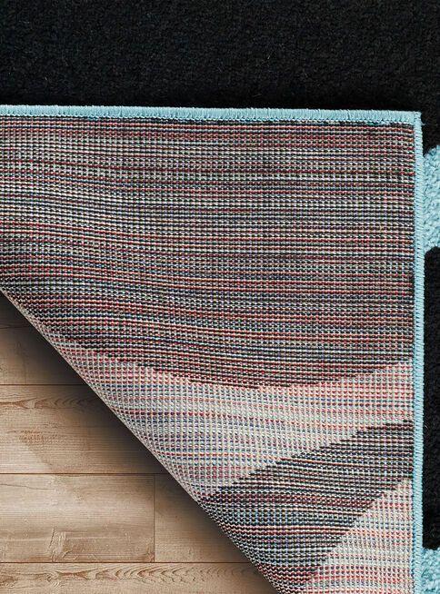 Alfombra Pasillo AZUL Moderno 70x230-2