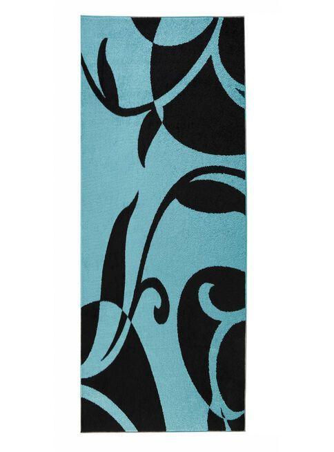 Alfombra Pasillo AZUL Moderno 70x230-4