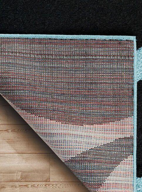 Alfombra Pasillo AZUL Moderno 70x230-2