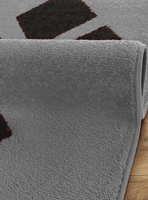 Alfombra Pasillo 70x230 Gris Negro Moderno-2