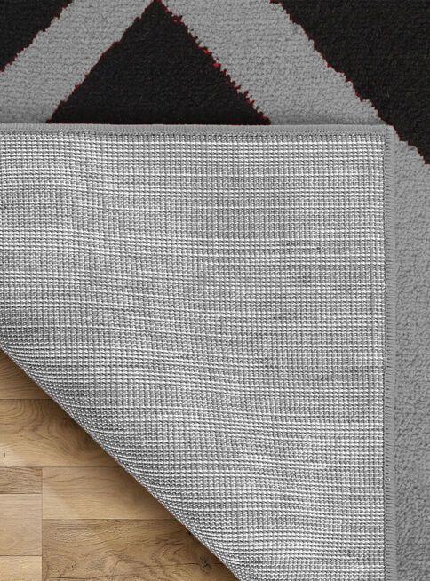 Alfombra Pasillo 70x230 Gris Negro Moderno-3