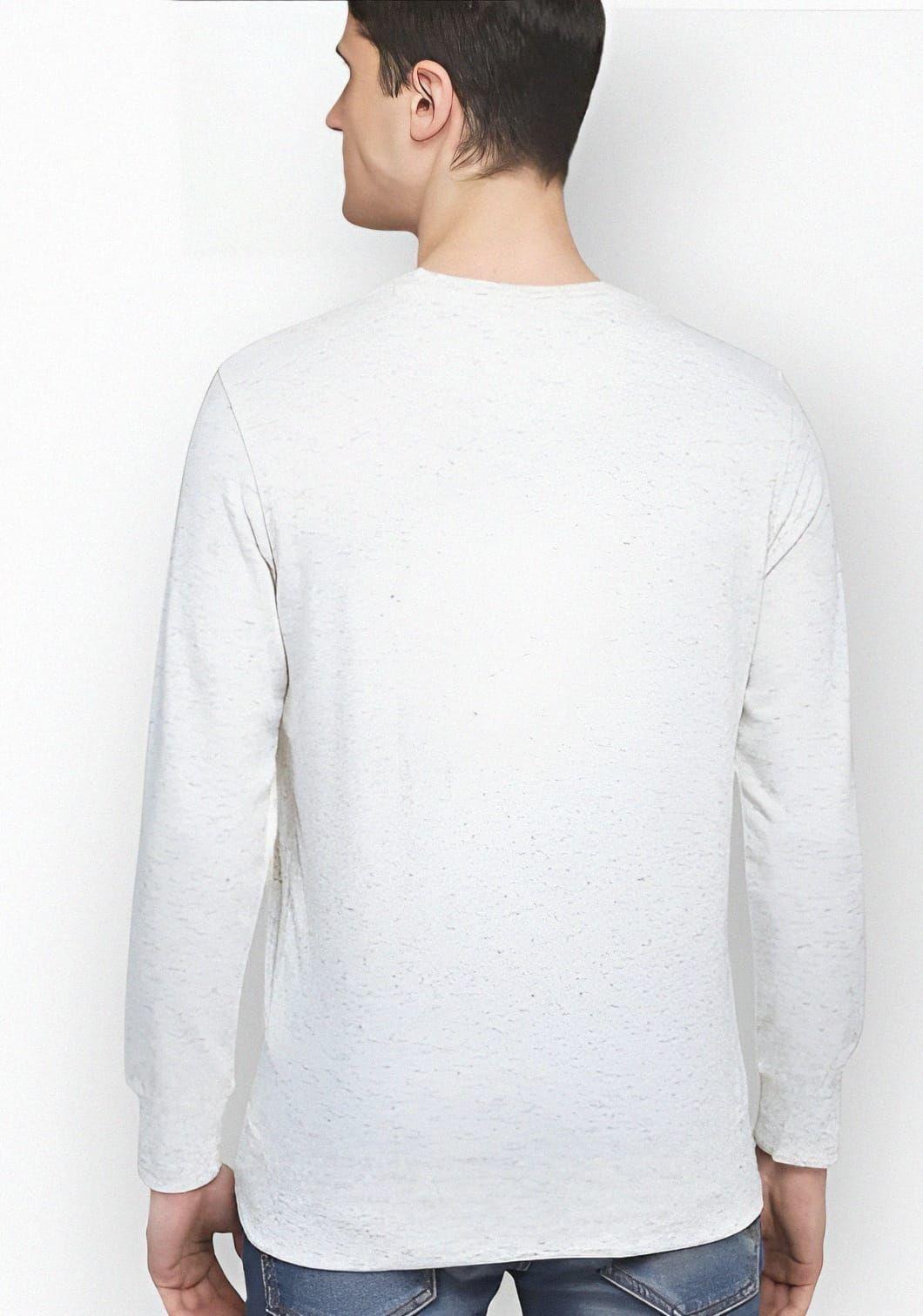 Polera Algodon Casual Regular Fit Manga Larga -2
