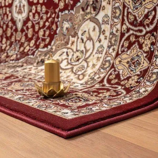 Alfombra Tradicional 120x180 Rojo -3