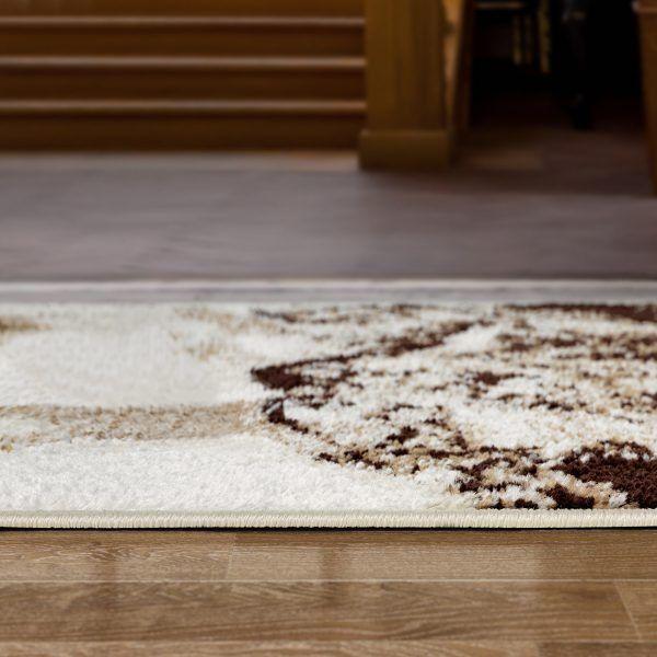 Alfombra Pasillo 70x230 Beige Moderno -3