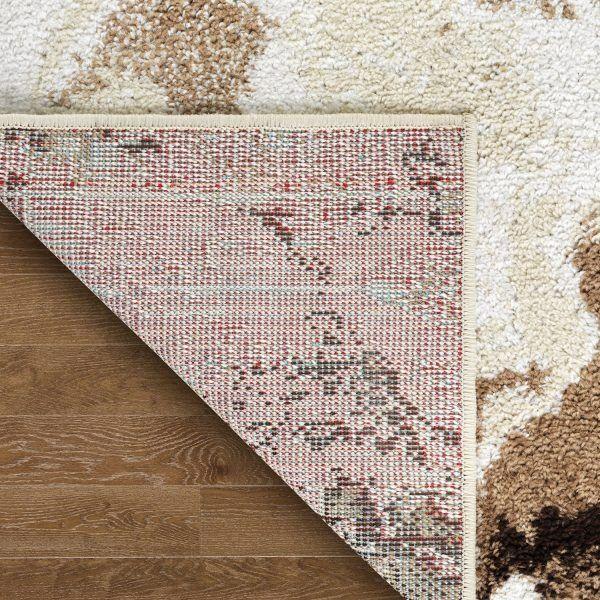 Alfombra Pasillo 70x230 Beige Moderno -5