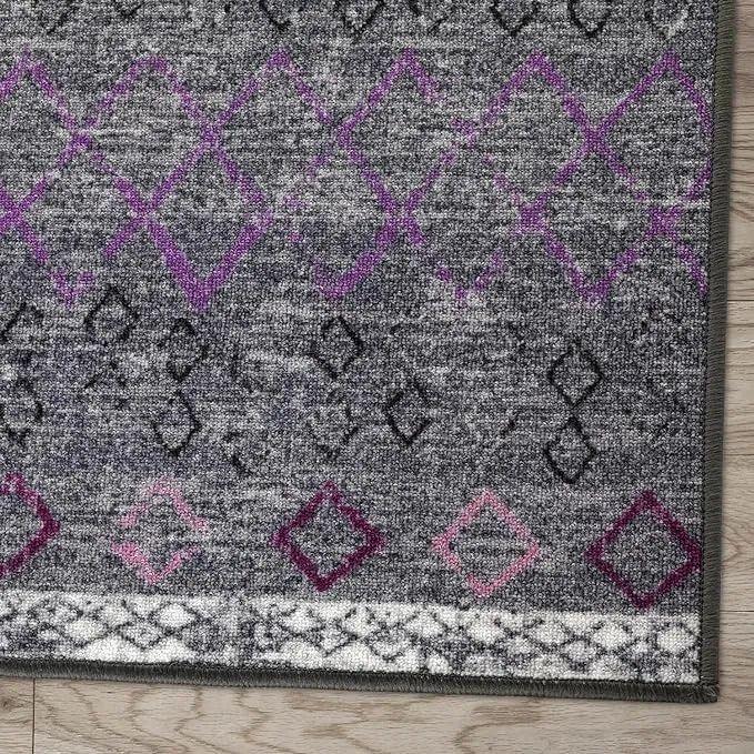 Alfombra Pasillo Gris 60 cm x 550 cm ANTIDESLIZANTE-5