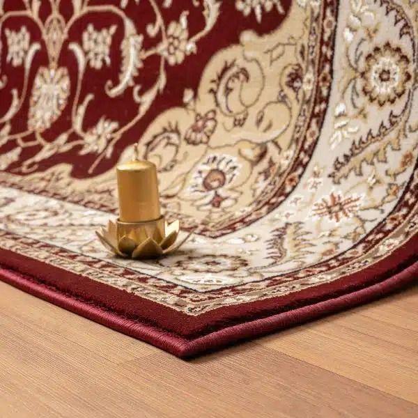 Alfombra Tradicional 120x180 Rojo -3