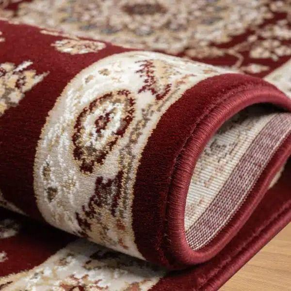 Alfombra Tradicional 120x180 Rojo -4