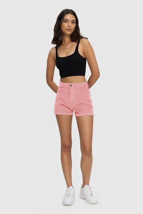 Short Mujer Rosado Regular Sarah&Ella-0