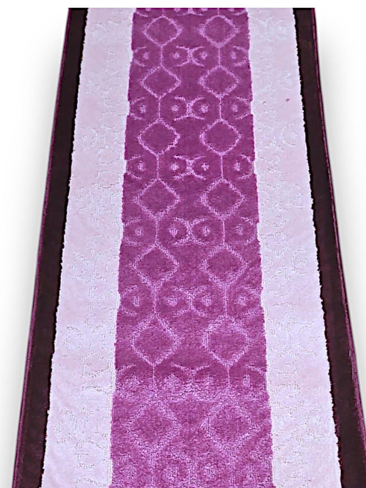 Alfombra de Pasillo Rojo 67 cm x 6 metros con Goma Sin Overlock-3