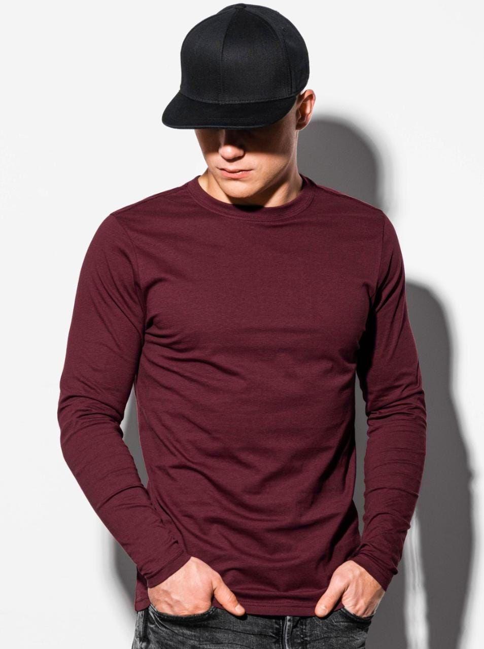 Polera Casual Manga Larga -0