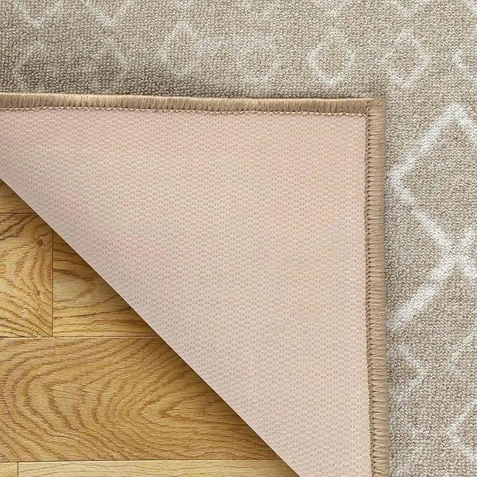 Alfombra Pasillo Beige 60 cm x 3 metros Con Goma ANTIDESLIZANTE-3