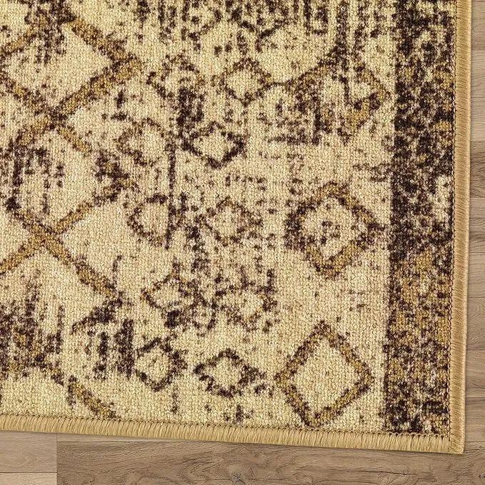 Alfombra de Pasillo 60 x 305 cm Antideslizante Cafe Con Goma-5