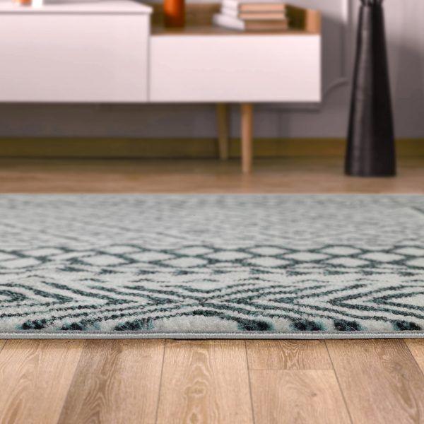 Alfombra 153x213 cm Gris Celeste-2