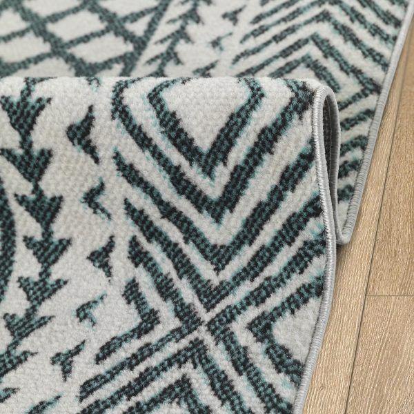 Alfombra 153x213 cm Gris Celeste-4