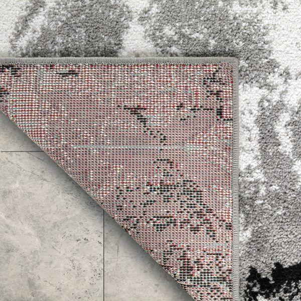 Alfombra Pasillo 70x230 Gris Moderno -3