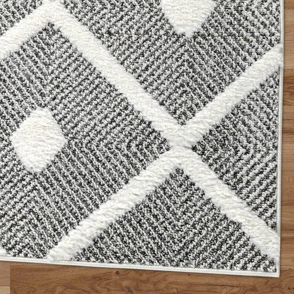 Alfombra Gris 120x180 cm Moderno-3