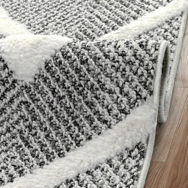 Alfombra Gris 120x180 cm Moderno-5