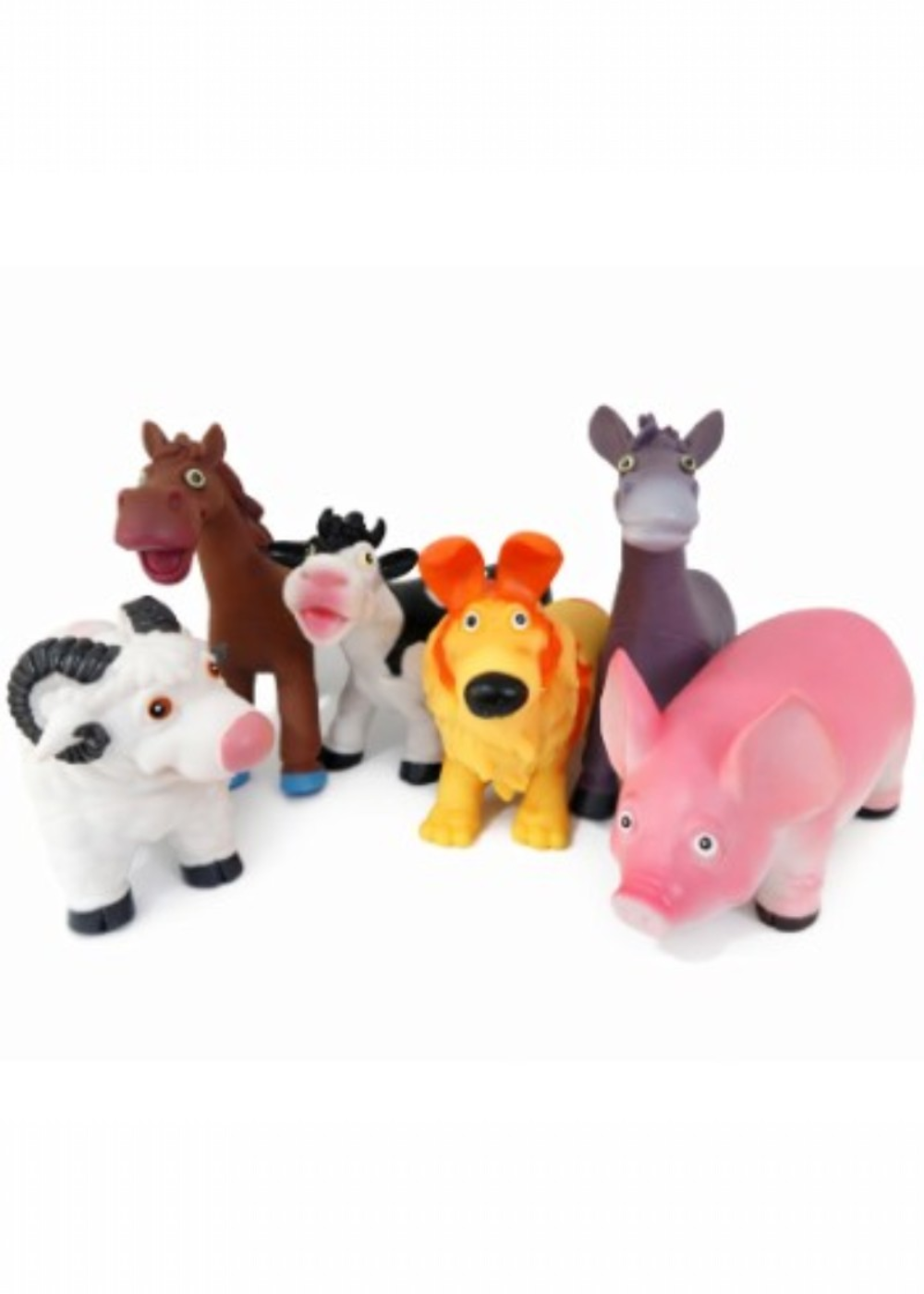 SET ANIMALES DE LA GRANJA JUMBO 6 UNIDADES-0