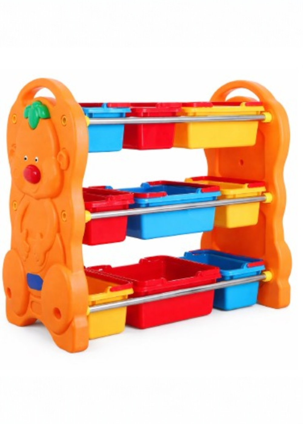 MUEBLE ORGANIZADOR INFANTIL DE PLASTICO 9 ESPACIOS-0
