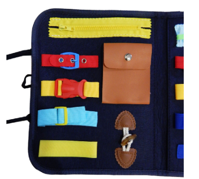 TABLERO MONTESSORI DE VESTIMENTA BROCHES-2