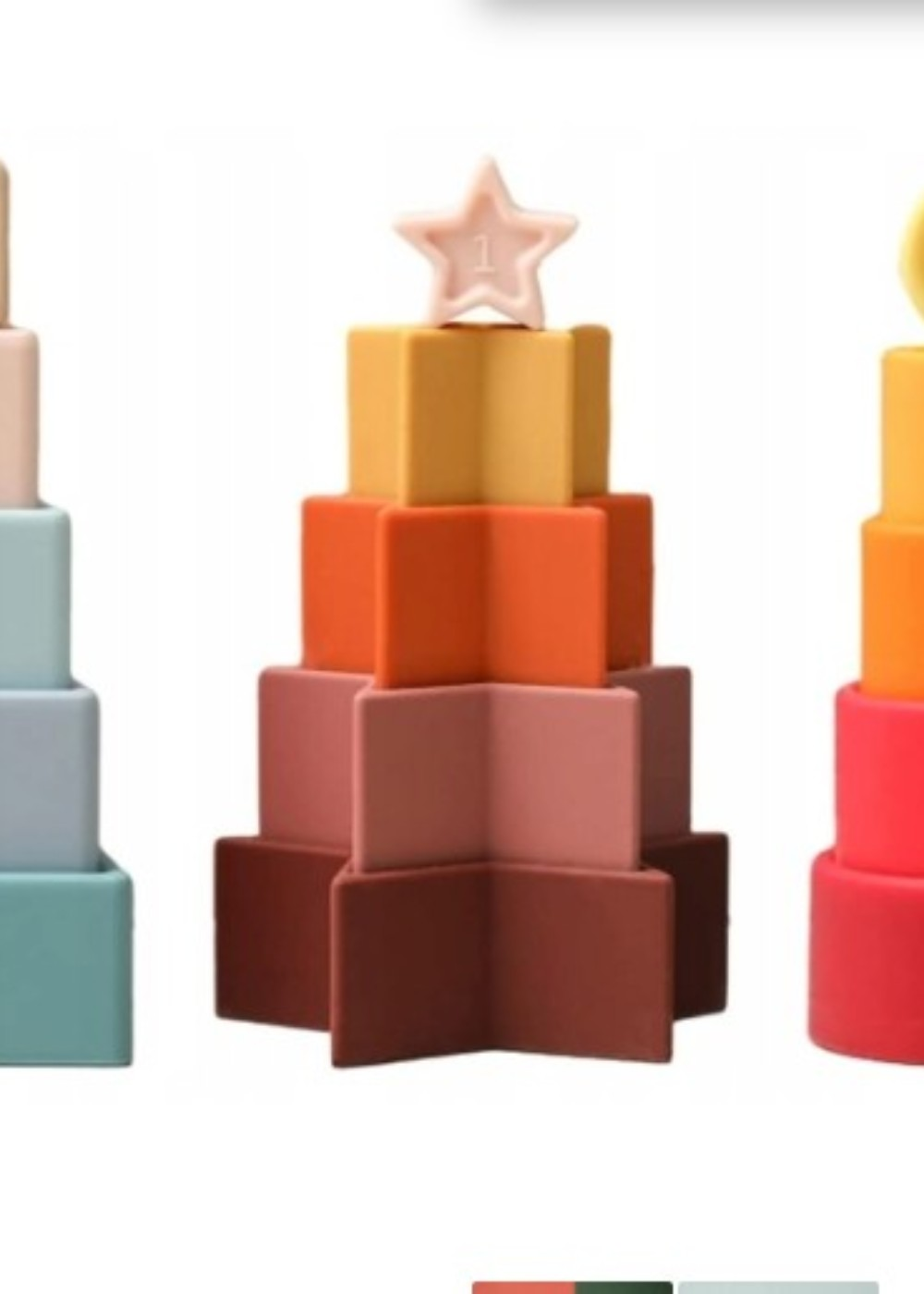 JUEGO DE ENCAJE APILABLE GEOMETRICO DE SILICONA-2