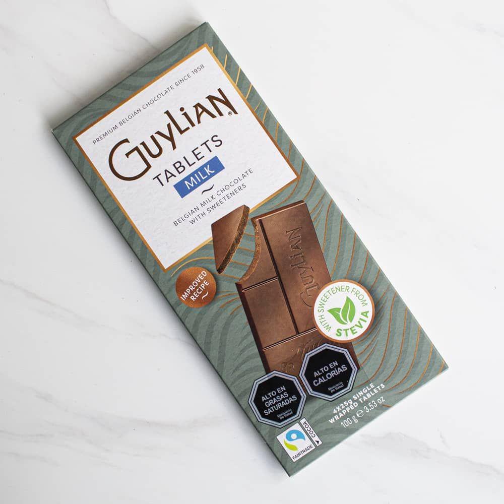 Chocolate de Leche Sin Azucar Añadida Guylian 100 grs-0