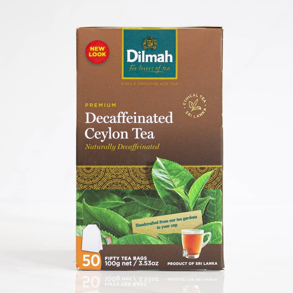 50 Bolsitas Te Negro Descafeinado Dilmah-3