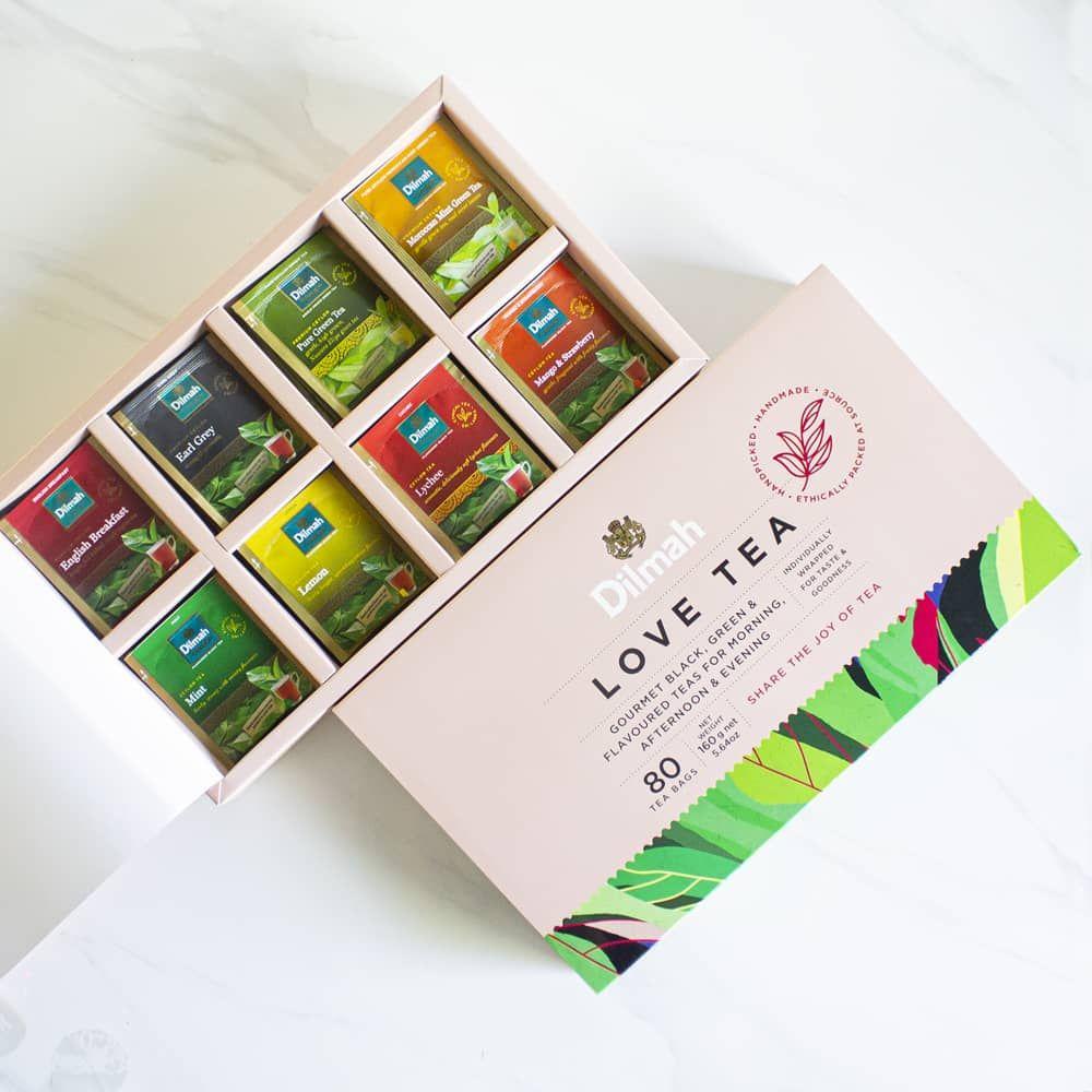 80 Bolsitas Gift Loving Tea Dilmah-0